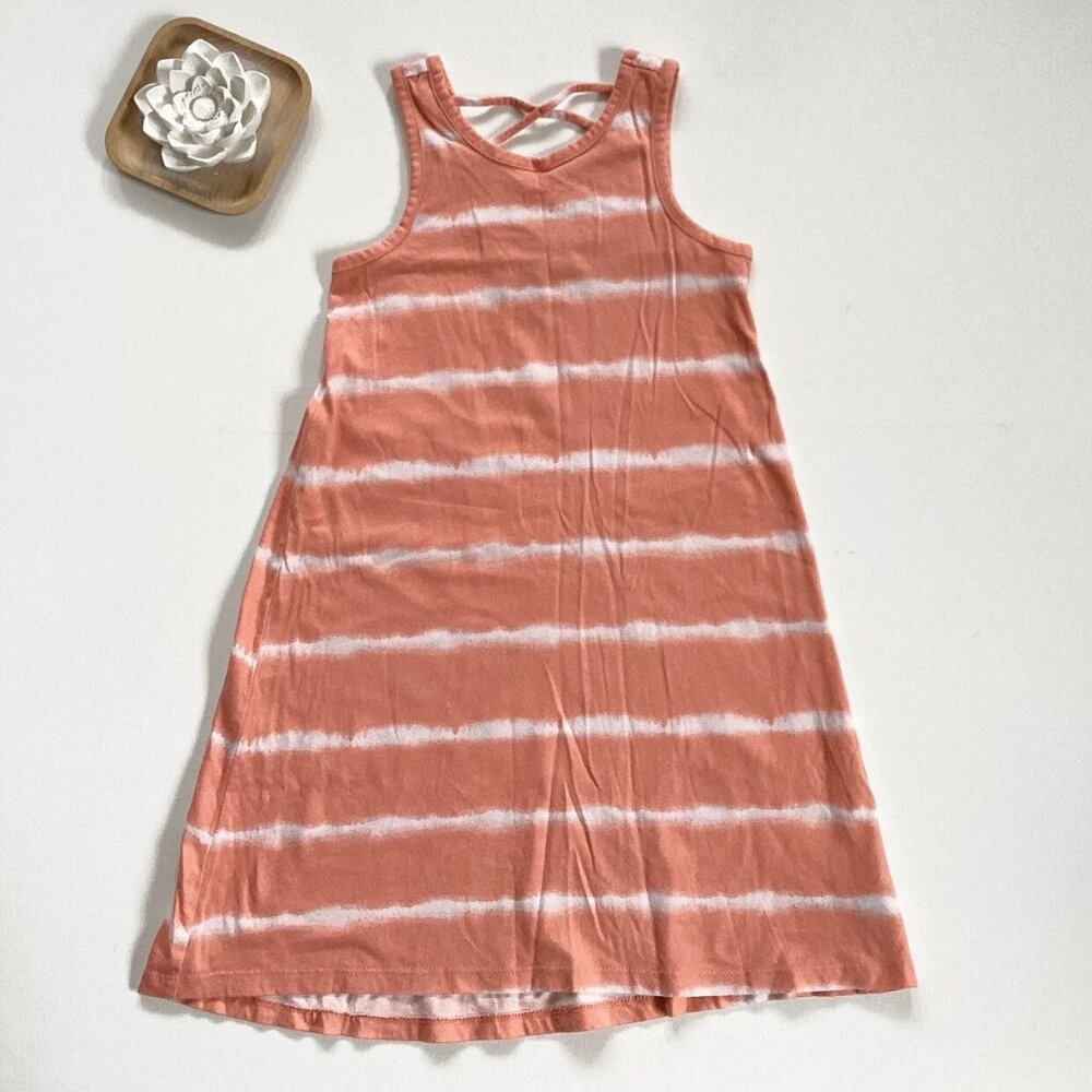 Old Navy Coral Tie Dye Dress